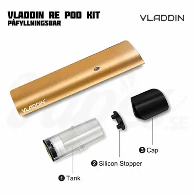 VLADDIN RE Pod Kit (350 mAh, 1,5 ml, Podsystem)