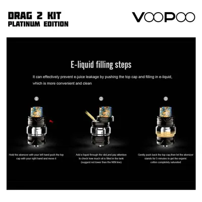 VOOPOO Drag 2 Kit Platinum Edition E-juice