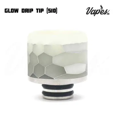 White Glow Driptip 510
