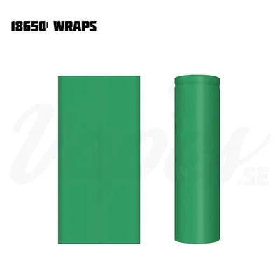 Wraps till 18650-batterier (Enfärgade, Styckvis)