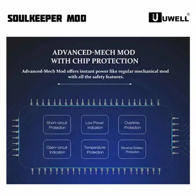 Uwell SOULKEEPER Mod (25,6 mm, Mekanisk/Semi-Mech)