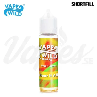 Vape Wild - Bear it All (50 ml, Shortfill) - Utgått