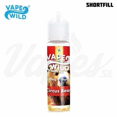 Vape Wild - Circus Bear (50 ml, Shortfill)