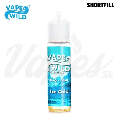 Vape Wild - Ice Cold (50 ml, Shortfill) - Utgått