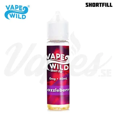 Vape Wild - Razzleberry (50 ml, Shortfill) - Utgått
