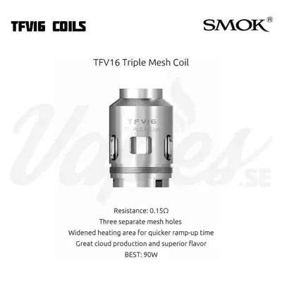 SMOK TFV16 Triple Mesh Coil
