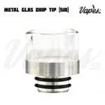 Metal Glas Driptip Silver
