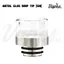 Metal Glas Driptip Silver