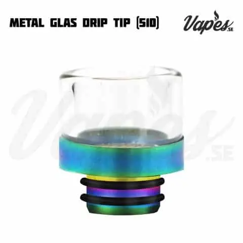Metal Glas Driptip Rainbow