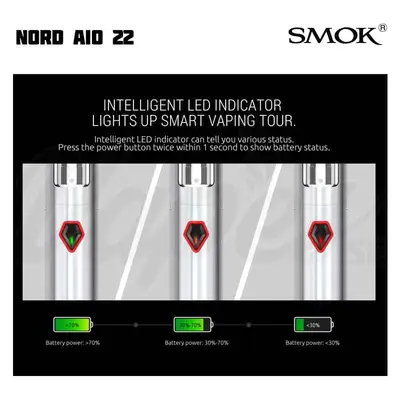 Smok Nord AIO 22 Battery Level