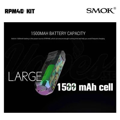 SMOK RPM 40 Kit Capacity