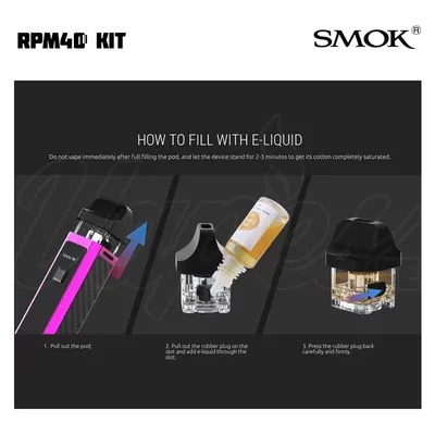 SMOK RPM 40 Kit Filling