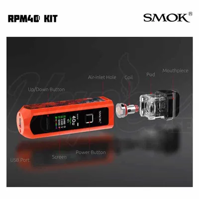 SMOK RPM 40 Kit Overview
