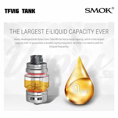 SMOK TFV16 Capacity