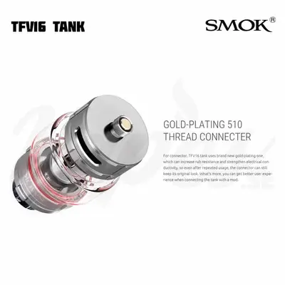 SMOK TFV16 Gold Plating