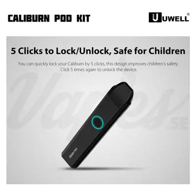 Uwell Caliburn Safe Lock