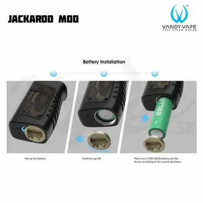 Vandy Vape Jackaroo Mod Battery