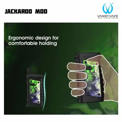Vandy Vape Jackaroo Mod Ergonomic