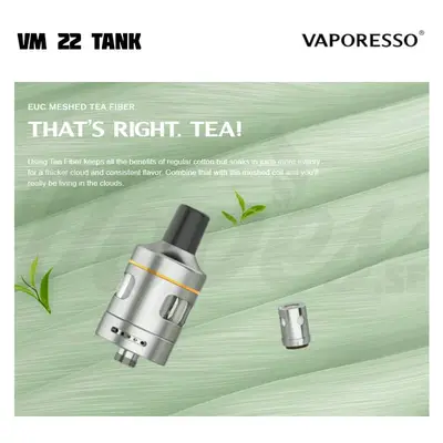 Vaporesso VM 22 Tank Tea FIber
