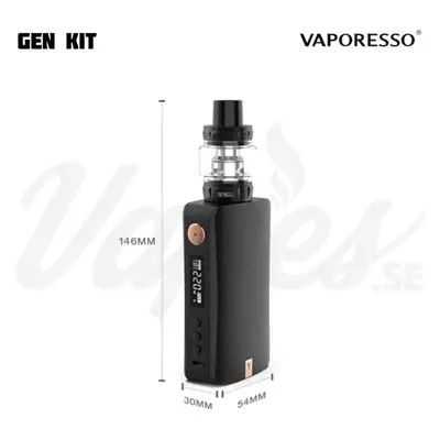 Vaporesso Gen & SKRR-S Kit Size