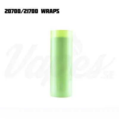 Wraps till 20700/21700-batterier (Enfärgade, Styckvis)