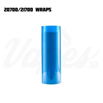Wraps till 20700/21700-batterier (Enfärgade, Styckvis)