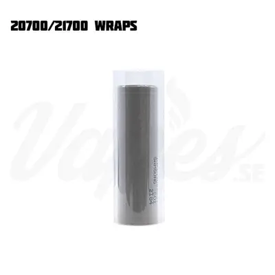 Wraps till 20700/21700-batterier (Enfärgade, Styckvis)