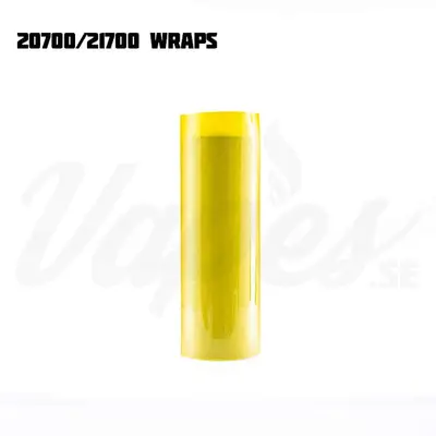 Wraps till 20700/21700-batterier (Enfärgade, Styckvis)
