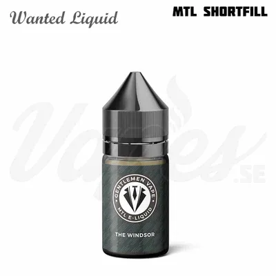 Wanted Liquid Gentlemen Vape MTL The Windsor