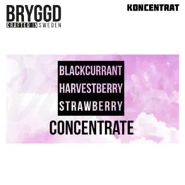 Bryggd - Blackcurrant Harvestberry Strawberry (Koncentrat, 30 ml)