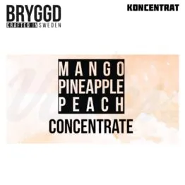 Bryggd - Mango Pineapple Peach (Koncentrat, 30 ml)