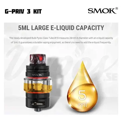 SMOK G-PRIV 3 Kit (230 W, 5 ml)