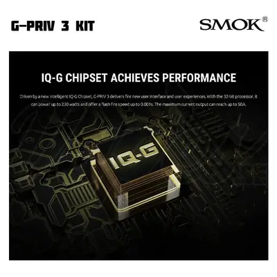 SMOK G-PRIV 3 Kit (230 W, 5 ml)