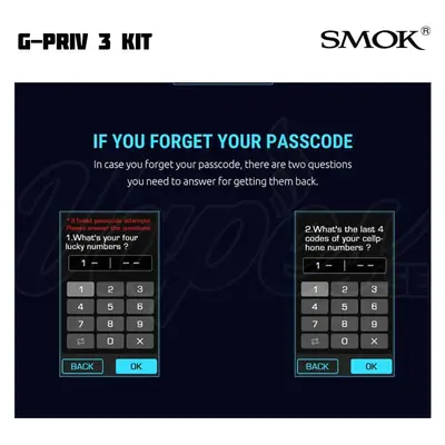SMOK G-PRIV 3 Kit (230 W, 5 ml)