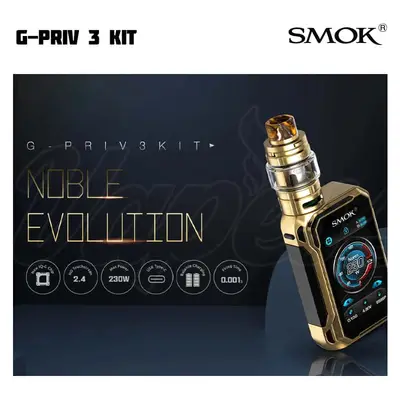 SMOK G-PRIV 3 Kit (230 W, 5 ml)