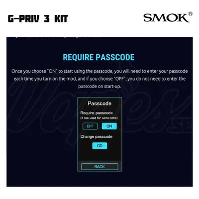 SMOK G-PRIV 3 Kit (230 W, 5 ml)