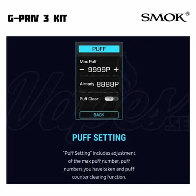 SMOK G-PRIV 3 Kit (230 W, 5 ml)
