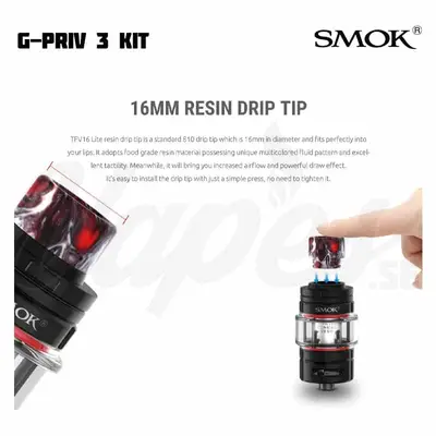 SMOK G-PRIV 3 Kit (230 W, 5 ml)