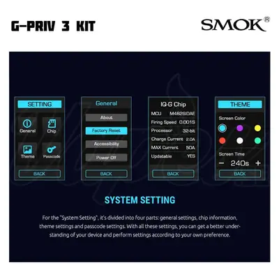 SMOK G-PRIV 3 Kit (230 W, 5 ml)