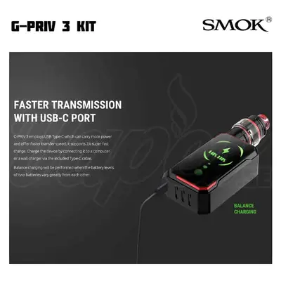 SMOK G-PRIV 3 Kit (230 W, 5 ml)