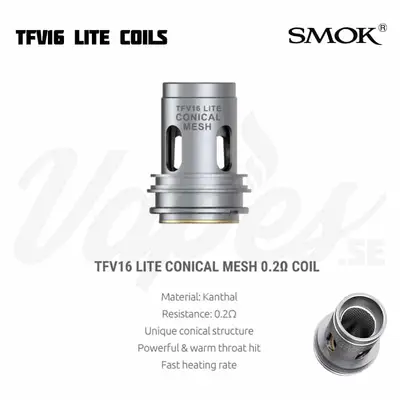 Smok TFV16 Lite Coil Conical Mesh