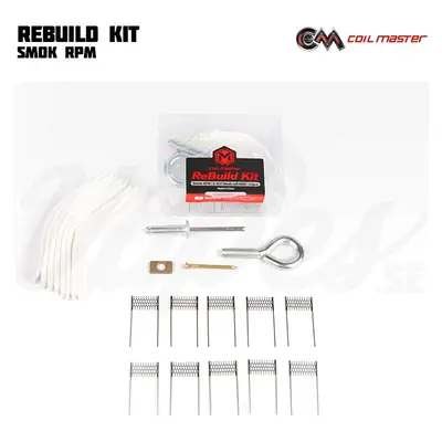 Coil Master Rebuild Kit Accessories