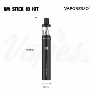 Vaporesso VM 18 Size