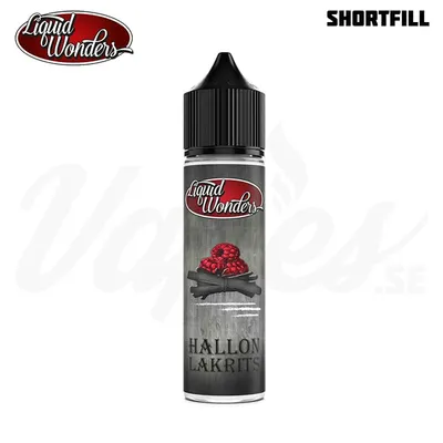 Liquid Wonders - Hallonlakrits (50 ml, Shortfill)
