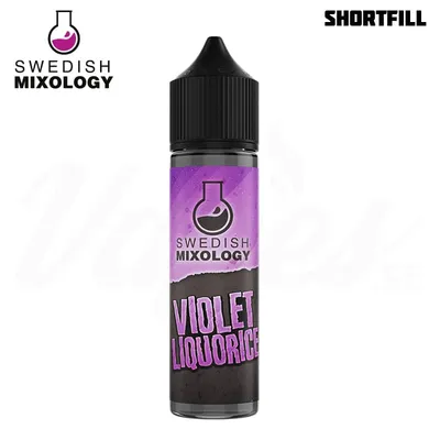 Swedish Mixology – Violet Liquorice (50 ml, Shortfill)