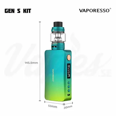 Vaporesso Gen S Kit Specifications