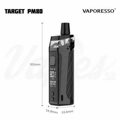 Vaporesso Target PM80 Dimension