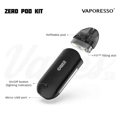 Vaporesso Zero Pod Kit Overview