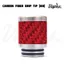 Carbon Fiber Drip tip 810 Red