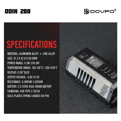 Dovpo Odin 200 Fast Specification